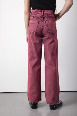 COCCODRILLO püksid JEANS COLLECTION GIRL, punane, ZC5123107JCG-017-164, 164 cm 