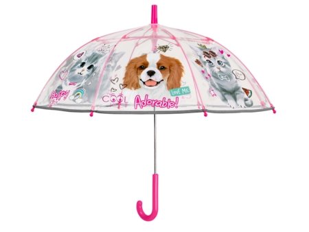 PERLETTI läbipaistev vihmavari lemmikloomadega 45/8, 15635
