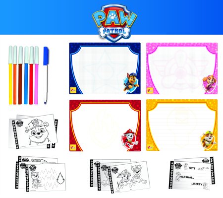 LISCIANI Paw Patrol joonistuskomplekt, 103317 