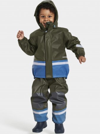 DIDRIKSONS soojendusega vihmakomplekt BOARDMAN 7, tumeroheline, 100 cm, 504454-300 504454-300-140