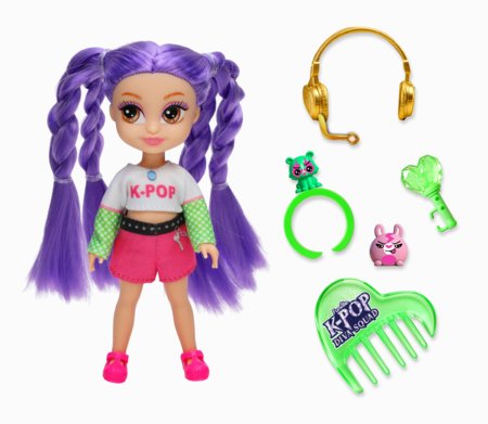 K-POP DIVA SQUAD Junior Idols nukk, 12 cm, assortii., 81159 