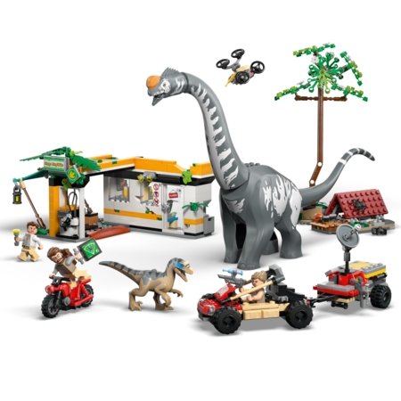 76973 LEGO® Jurassic World™ Raptori ja titanosauruse jälgimismissioon 