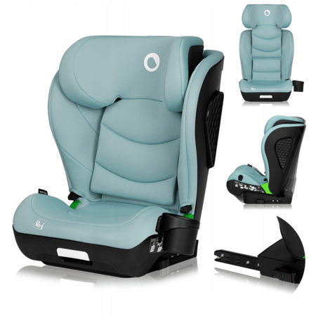LIONELO turvatool NEAL I-SIZE, 100-150 cm., Green turquoise 