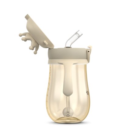NENO joogipudel kõrrega MIO2, cream, 280 ml, NEN-BAB-BT005 