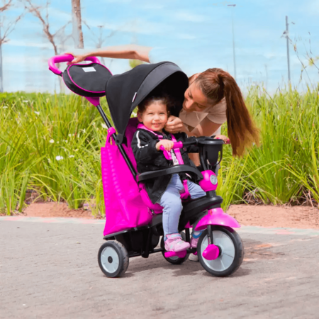 SmarTrike Swing DLX kolmerattaline jalgratas, roosa, 6500600 