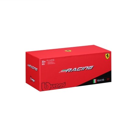 BBURAGO 1:43 Võidusõiduauto mudel Ferrari 312 P 1972, 18-36302 