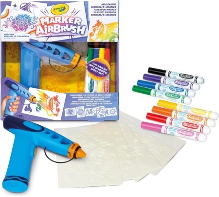 CRAYOLA loovkomplekt Marker Airbrush, 74-7696 