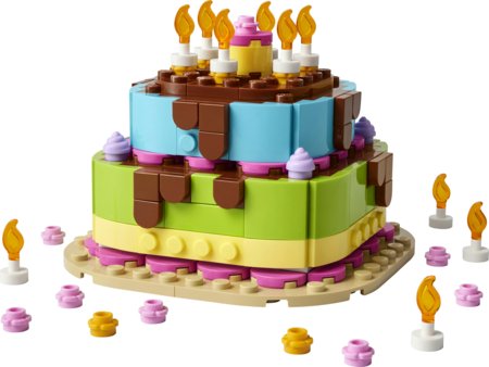 40815 LEGO® Sünnipäevakook 
