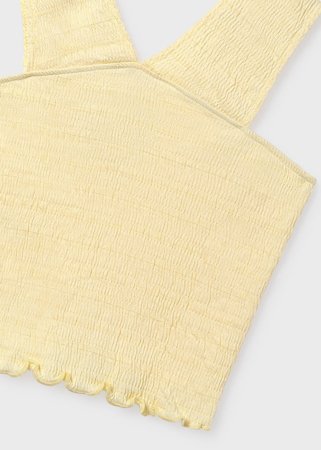 MAYORAL varrukateta pluus, vanilla, 6.018-25, 157  cm 