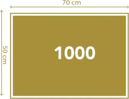 CLEMENTONI HELLO KITTY pusle Impossible, 1000 tk., 37119 