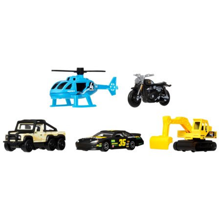 MATCHBOX MOVIE 5 automudelit komplektis, JNC94 