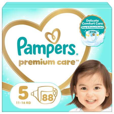 PAMPERS Premium Care teipmähkmed, suurus 5, 88 tk, 11-16kg, 81737572 81737572