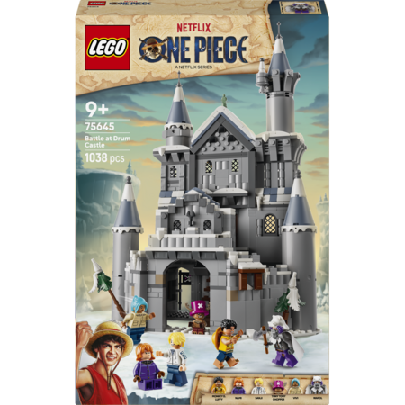 75645 LEGO® ONE PIECE Lahing Drum Castle'is 