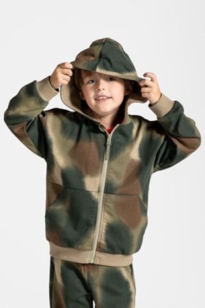 COCCODRILLO sweatshirt GRUNGE SWAMP BOY KIDS, multicoloured, ZC4132401GBK-022-122, 122 cm 