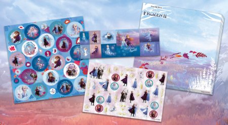 TOTUM FROZEN kleebiste komplekt, 680692 