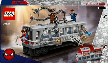 76321 LEGO® Super Heroes Marvel Spider-Man vs. Doc Ock metroorongi stseen 