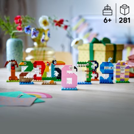 40807 LEGO® Sünnipäevanumbrid 
