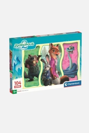 CLEMENTONI pusle super Zootopia 2 2025, 104 tk, , 25082 