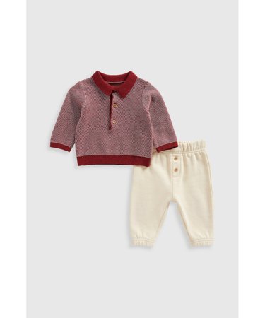 MOTHERCARE polo džemperis un bikses, JM821 86 