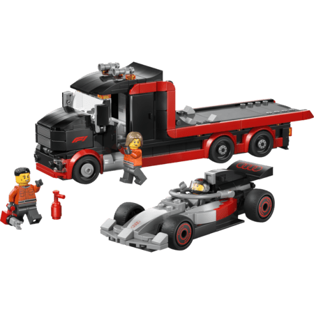 60493 F1® DISPLAY TRUCK WITH AUDI F1® RACE CAR 