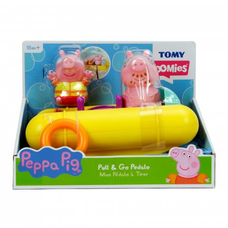 TOMY vannimänguasi Pull & Go Pedalo, E73107C E73107C