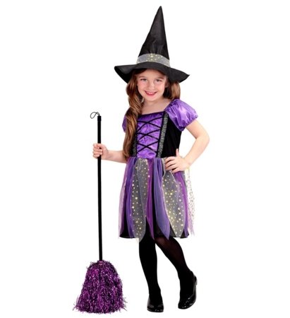 WIDMANN halloween kostüüm Nõid, suurus (110 cm / 3-4 aastat), 00269 