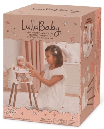 LULLABABY nuku söögitool ja tarvikute komplekt, LBY7679Z 