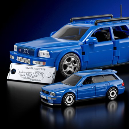 HOT WHEELS Mattel Brick Shop Audi, JGR28 