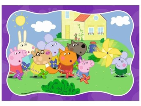 RAVENSBURGER laste pusle Peppa Pig, 2x24 tk, 12004184 