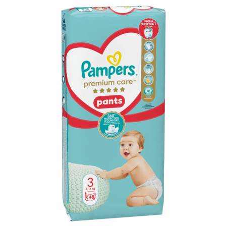 PAMPERS Premium Care püksmähkmed, suurus 3, 48tk, 81750547 81750547