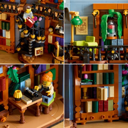 11379 LEGO® Icons Raamatupood: Raamatutugi 