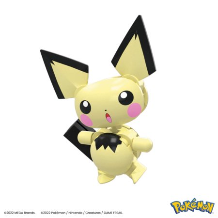 MEGA CONSTRUX POKEMON Pikachu lisa ehituskomplekt HKT23