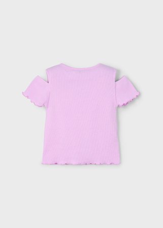MAYORAL lühikeste varrukatega särk, mauve, 3005-66, 140 cm 