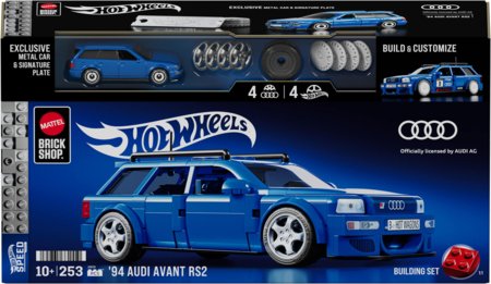 HOT WHEELS Mattel Brick Shop Audi, JGR28 