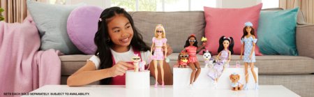 BARBIE stiilsed sõbrad - Brünett nukk, JFP38 