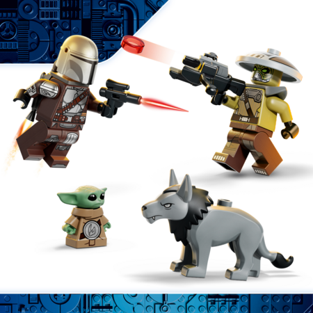 75451 LEGO® Star Wars™ Hutti palee valvurdroidide lahing 