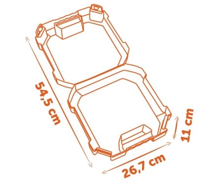 SMOBY BLACK & DECKER meistrite tööriistakomplekt, 7600360938 