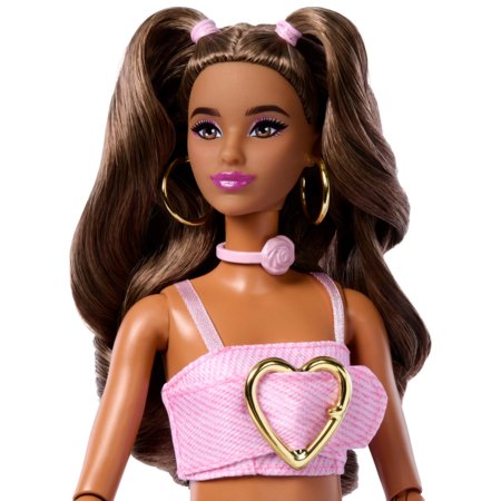 BARBIE Deluxe Fashionistas nukk roosas kostüümis, JJN72 