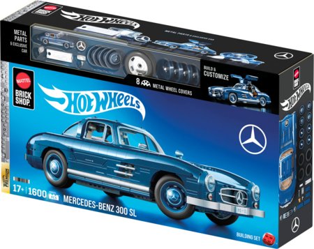 HOT WHEELS Mattel Brick Shop Mercedez-Benz 300 SL, HWW25 