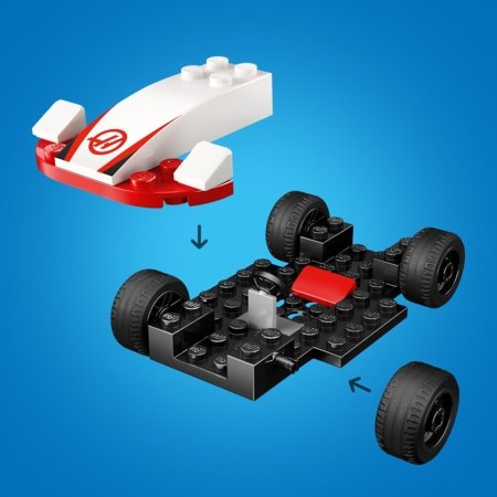 60464 LEGO® City Project Alicia 2025 F1® Williams Racing ja Haas F1® Race autod 