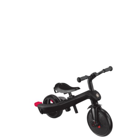 GLOBBER kolmerattaline jalgratas Explorer Trike 4in1, must, 634-120 