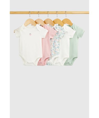 MOTHERCARE lühikeste varrukatega bodi, 5tk., GF068 