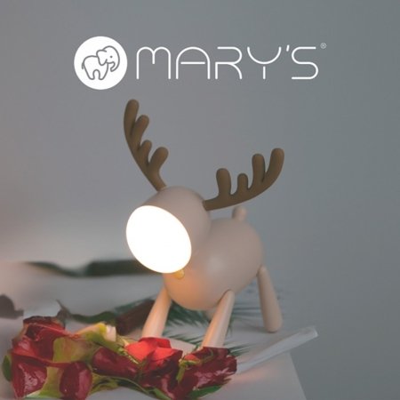 MARY'S LED öölamp DEER, Beige, MW20536 