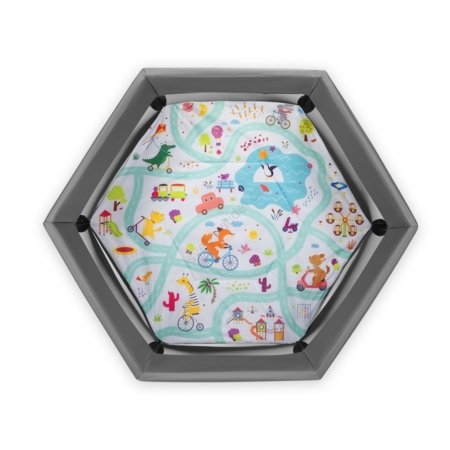 LIONELO maneež ROEL PLUS, 65x85 cm., Grey multicolor 