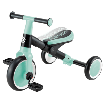 GLOBBER kolmerattaline ratas Learning Trike 2in1, mint, 735-206 