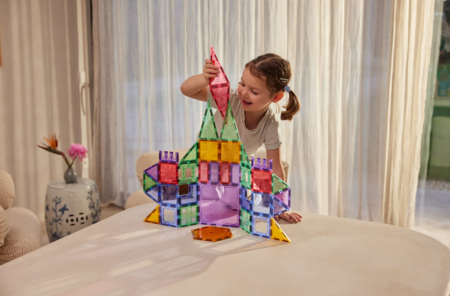 CLEVERCLIXX magnetkonstruktor Petite Pastel Pack, 36 osa, CC-1009 