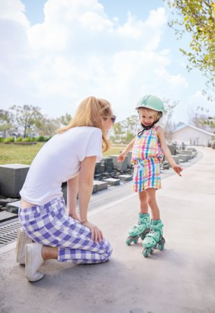 GLOBBER rulluisud Learning Skates 2 in 1, suurus 30–33, mündirohelised, 783-206 