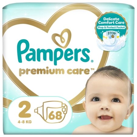 PAMPERS mähkmed Premium Care 2 suurus 4-8kg 46 tk, 81765771 