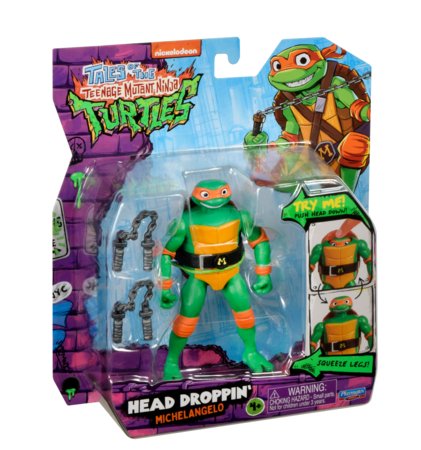 TMNT figuur Head Dropping Michelangelo, 83306 