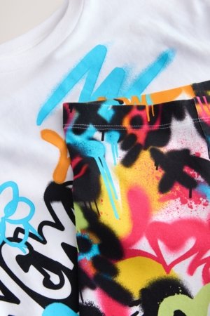 NEXT lühikeste varrukatega särk ja retuusid, AK8604 134 